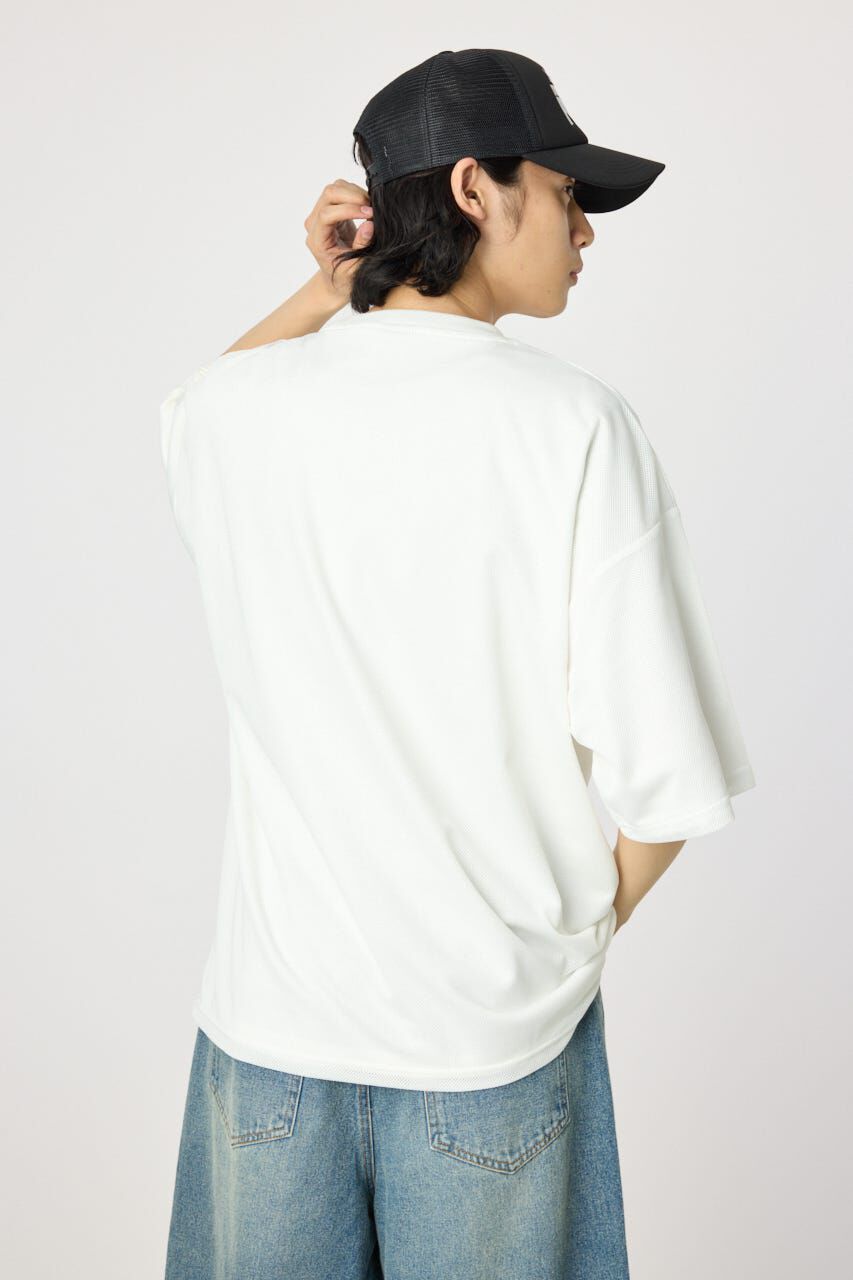 RODEO CROWNS「メッシュドッキンクナンバーTシャツ」|Tシャツ・カットソー|