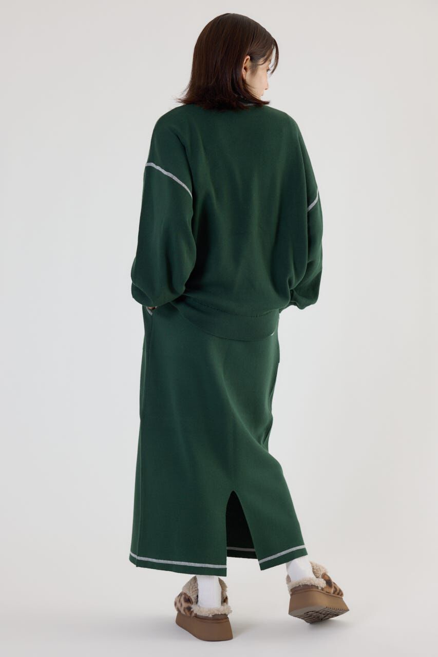 RODEO CROWNS「スウェットライク Vネックトップス」|ニット・セーター|