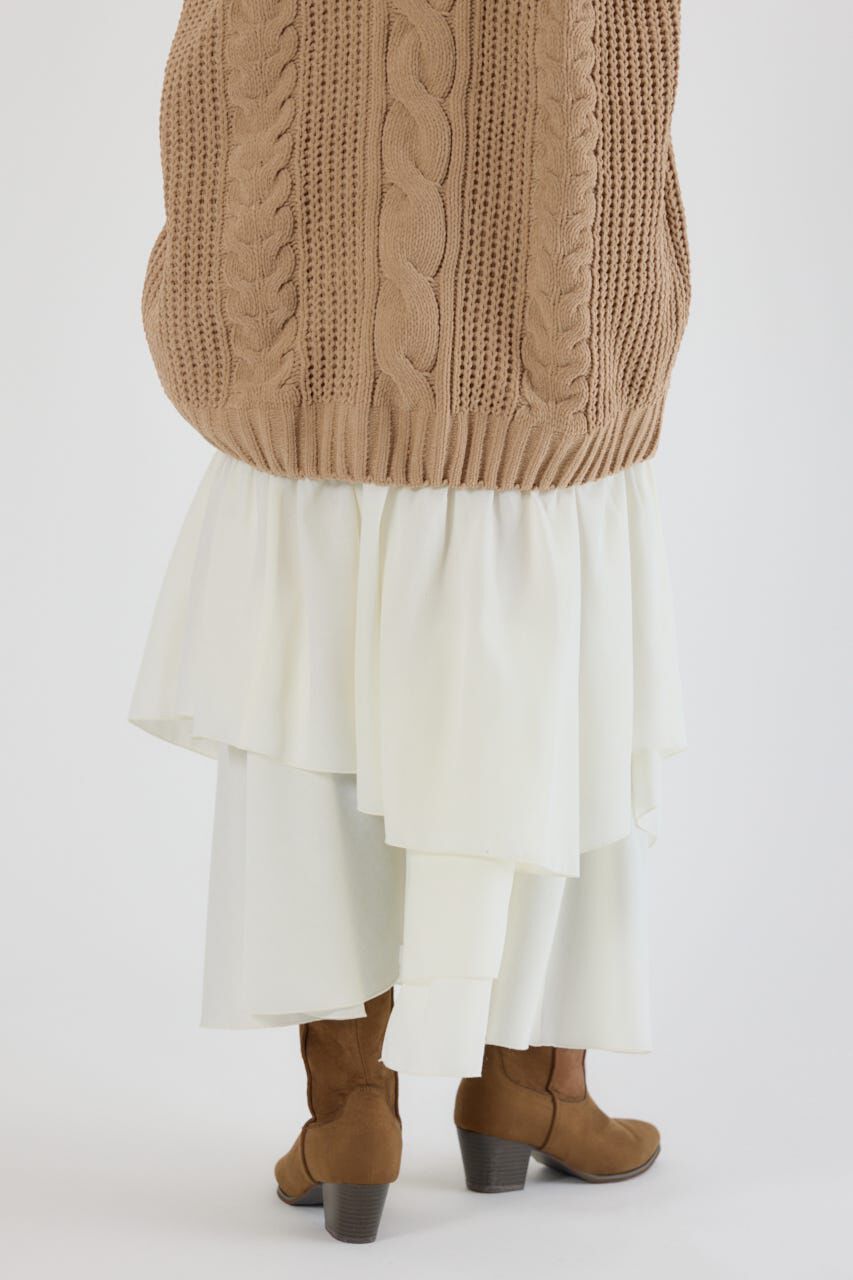 RODEO CROWNS「ランダムティアードスカート」|スカート|