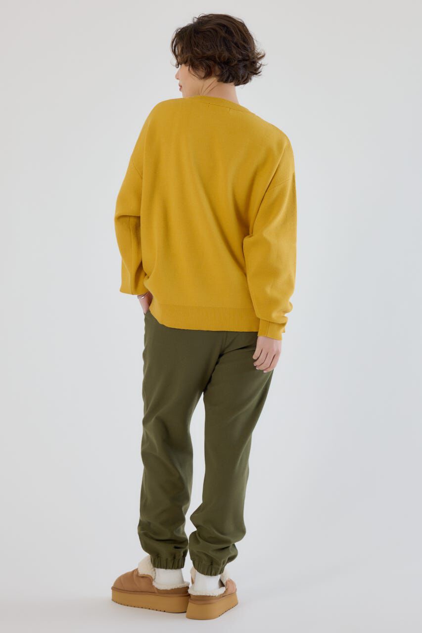 RODEO CROWNS「Frayed Lettering ニットトップス」|ニット・セーター|