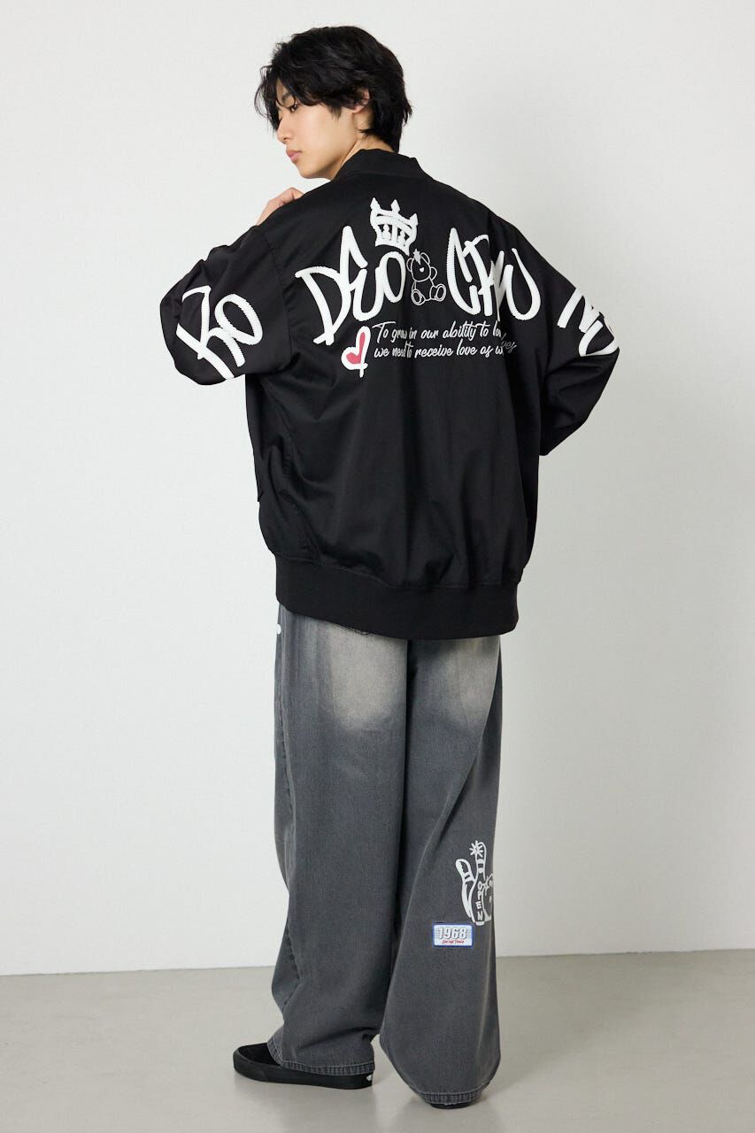 RODEO CROWNS「BRIDGE BEAR オーバーブルゾン」|ブルゾン・スタジャン|