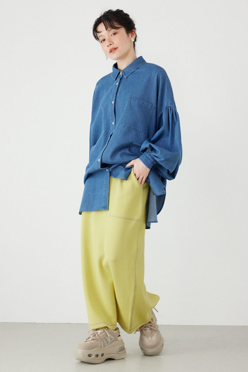 RODEO CROWNS「スウェットライクサイドステッチニットスカート」|スカート|