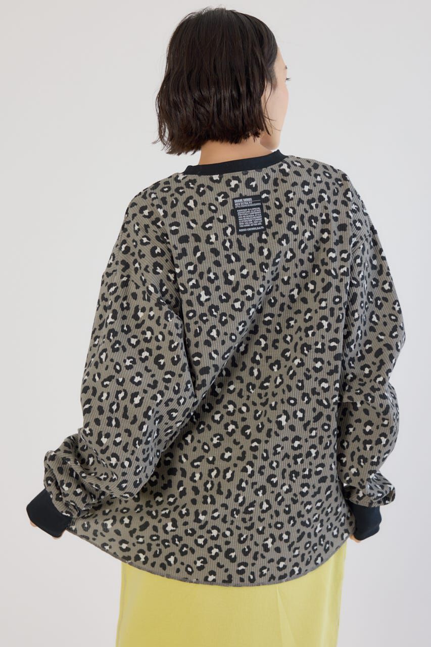 RODEO CROWNS「SHARE パターンワッフルトップス」|Tシャツ・カットソー|