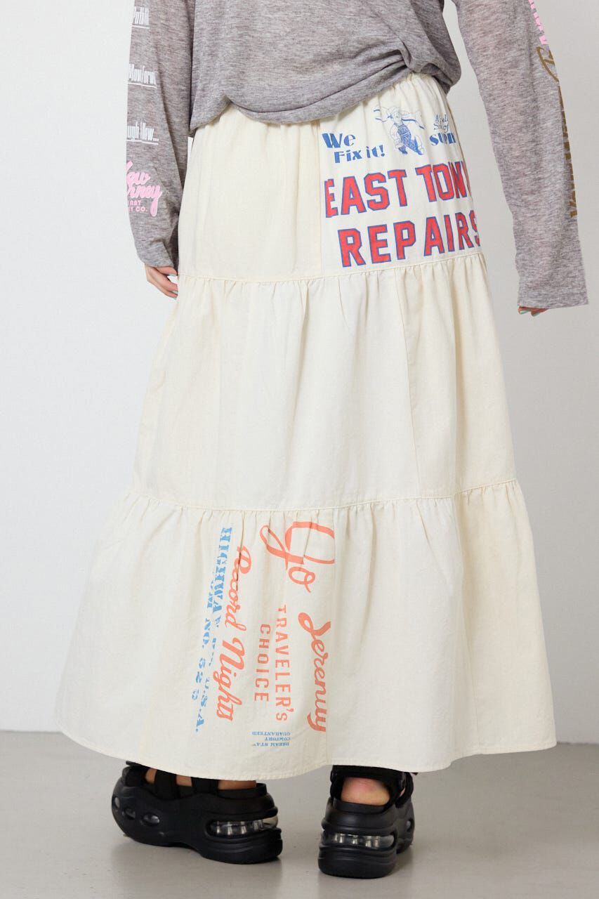 RODEO CROWNS「カスタムティアードスカート」|スカート|