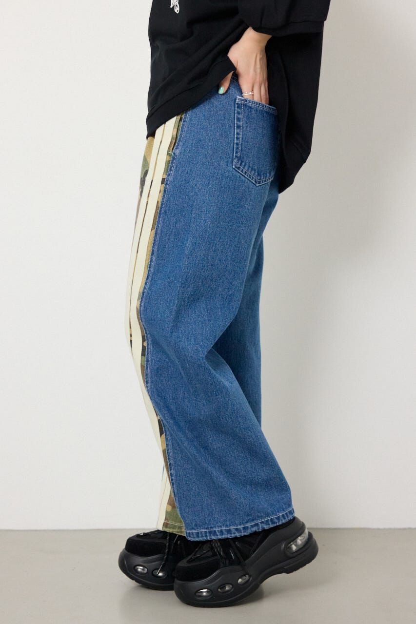 RODEO CROWNS「アソートパターン切り替えラインデニム」|その他|