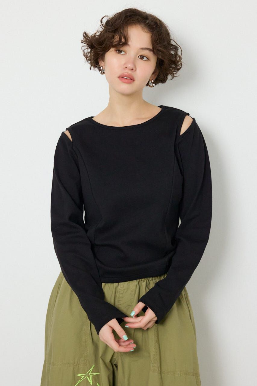 RODEO CROWNS「オープンショルダー2WAYトップス」|Tシャツ・カットソー|