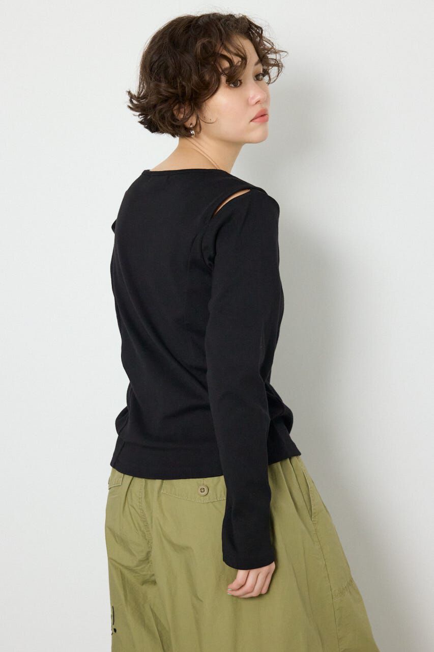 RODEO CROWNS「オープンショルダー2WAYトップス」|Tシャツ・カットソー|