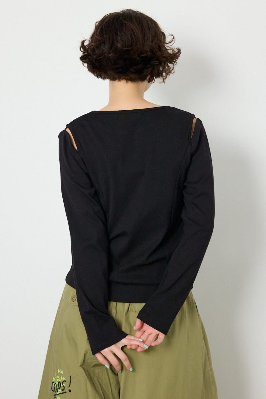 RODEO CROWNS「オープンショルダー2WAYトップス」|Tシャツ・カットソー|