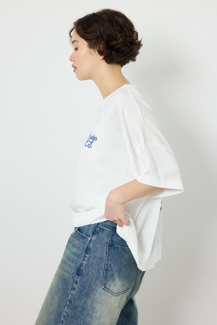 RODEO CROWNS「フラワーロゴニットトップス」|ニット・セーター|