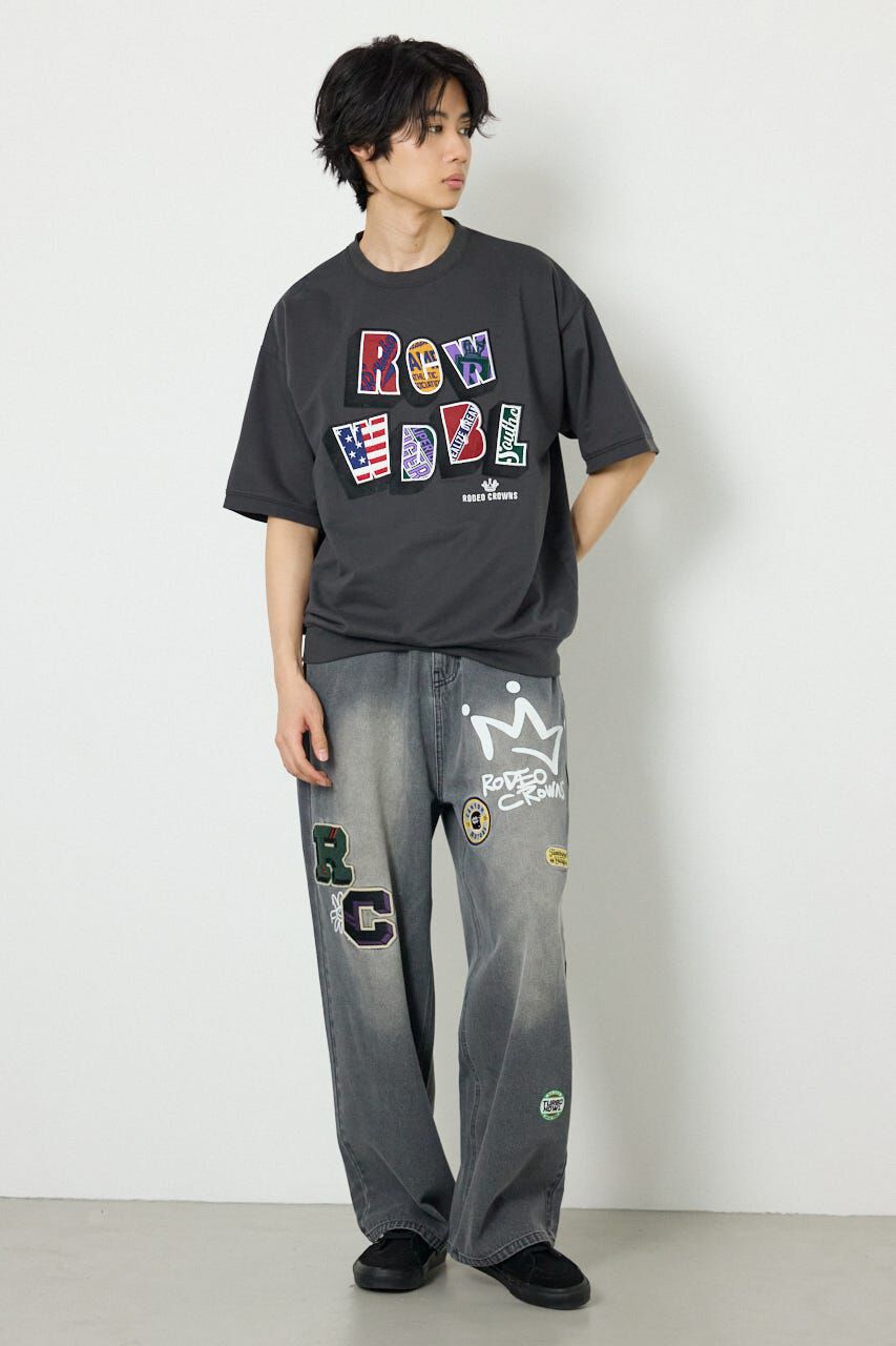 RODEO CROWNS「decoration半袖スウェット」|Tシャツ・カットソー|