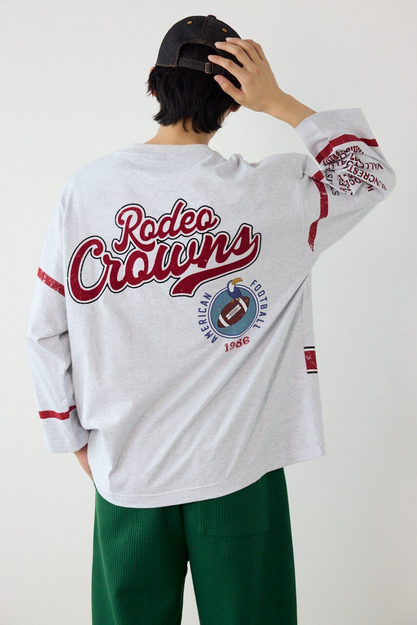 RODEO CROWNS「footballトップス」|Tシャツ・カットソー|