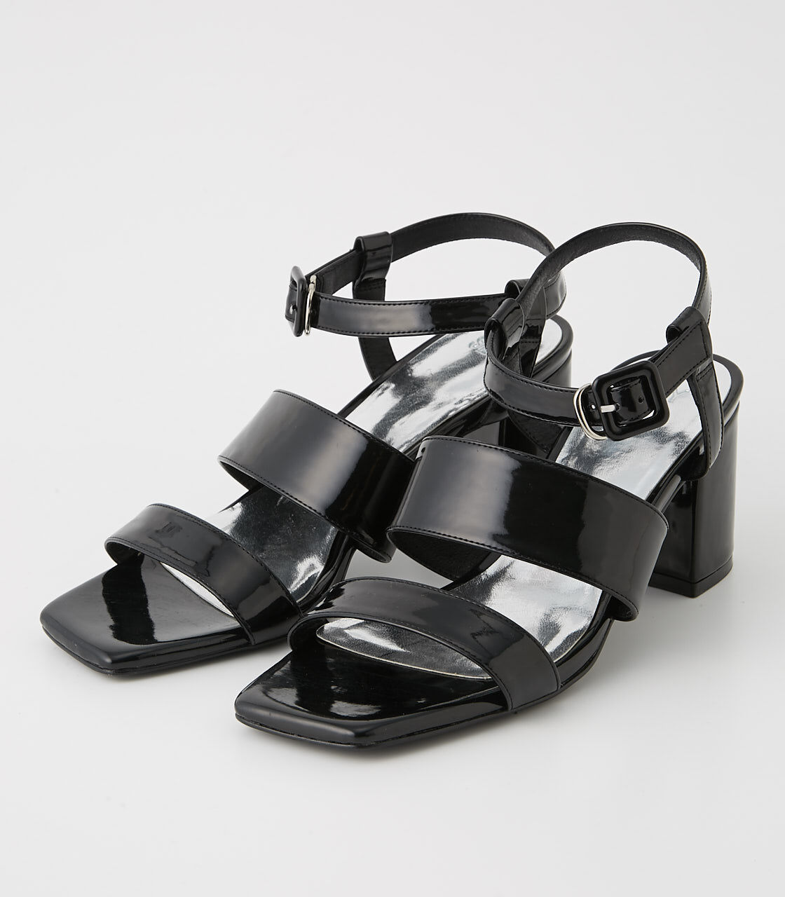 SLY「SQUARE TOE BASIC SANDAL」|サンダル|