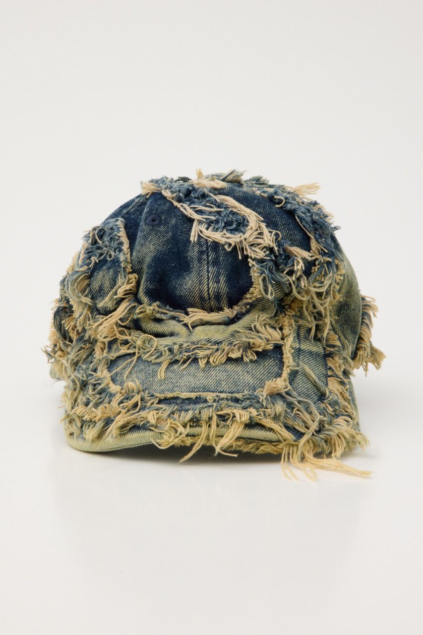 SLY「DAMAGE DENIM キャップ」|その他|