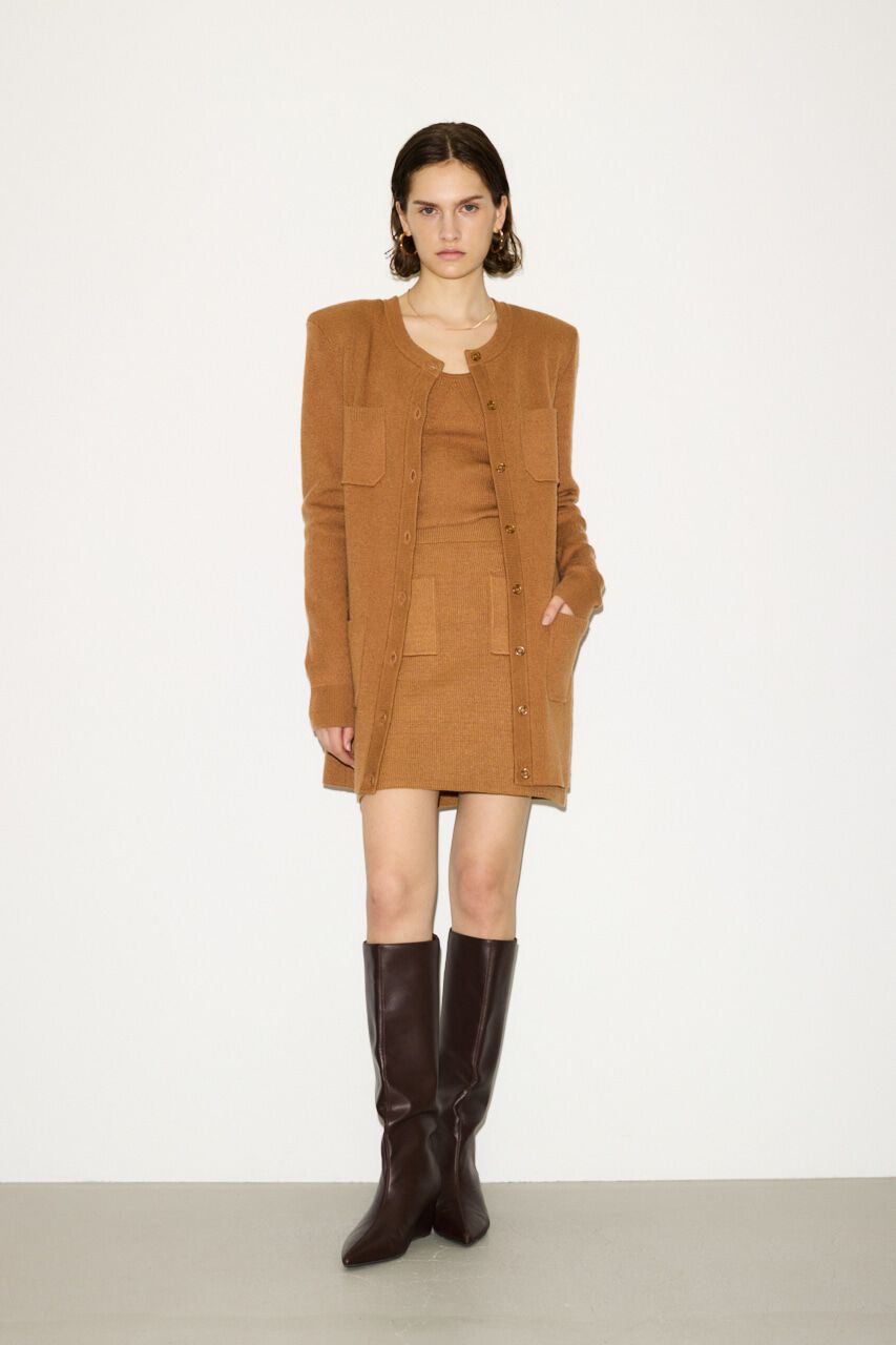 SLY「RIB HG 4PK MIDI カーディガン」|カーディガン|