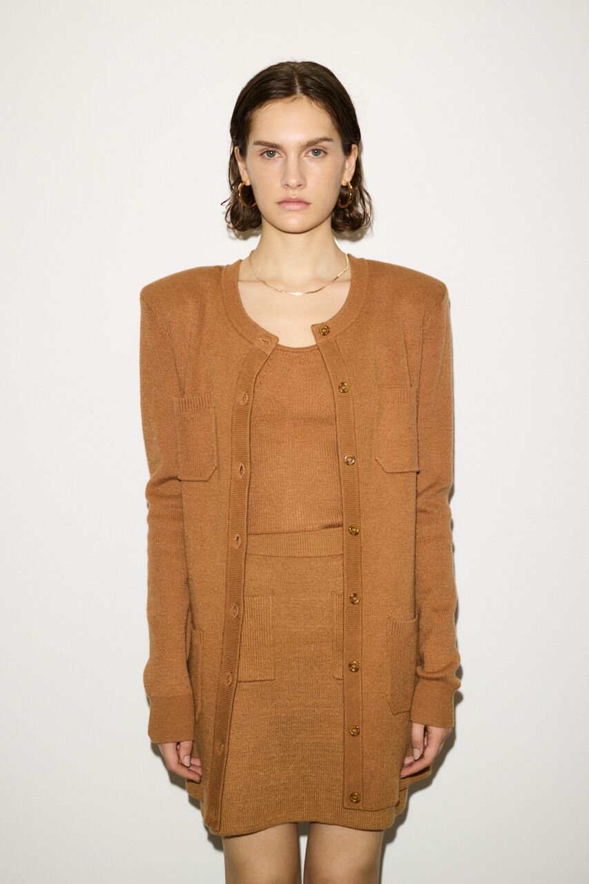 SLY「RIB HG 4PK MIDI カーディガン」|カーディガン|