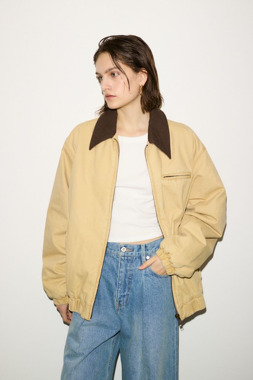 SLY「COTTON WORK ジャケット」|ブルゾン・スタジャン|