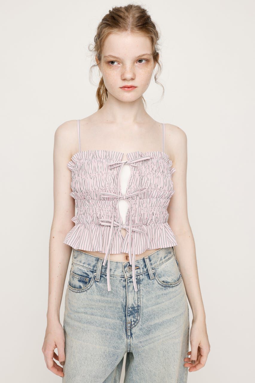 SLY「BUSTIER LAYRED シャツ」|シャツ・ブラウス|