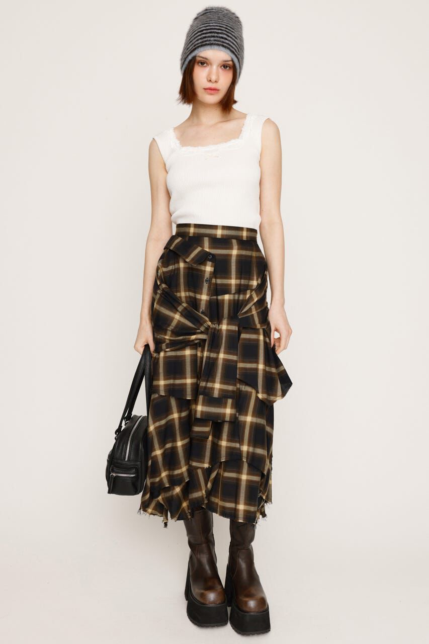 SLY「LACE DOCKING RIB TANK」|タンクトップ|