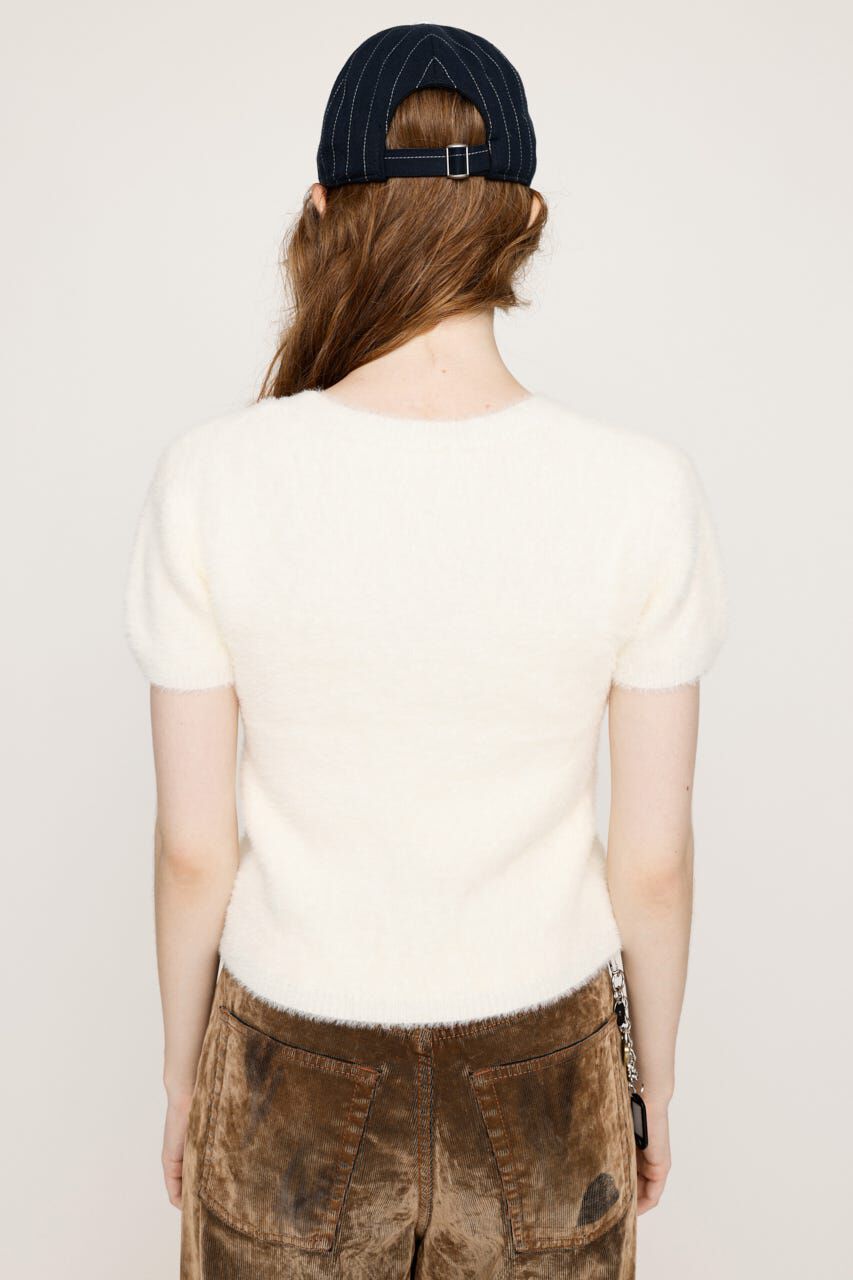 SLY「SHAGGY YARN Tシャツ」|ニット・セーター|