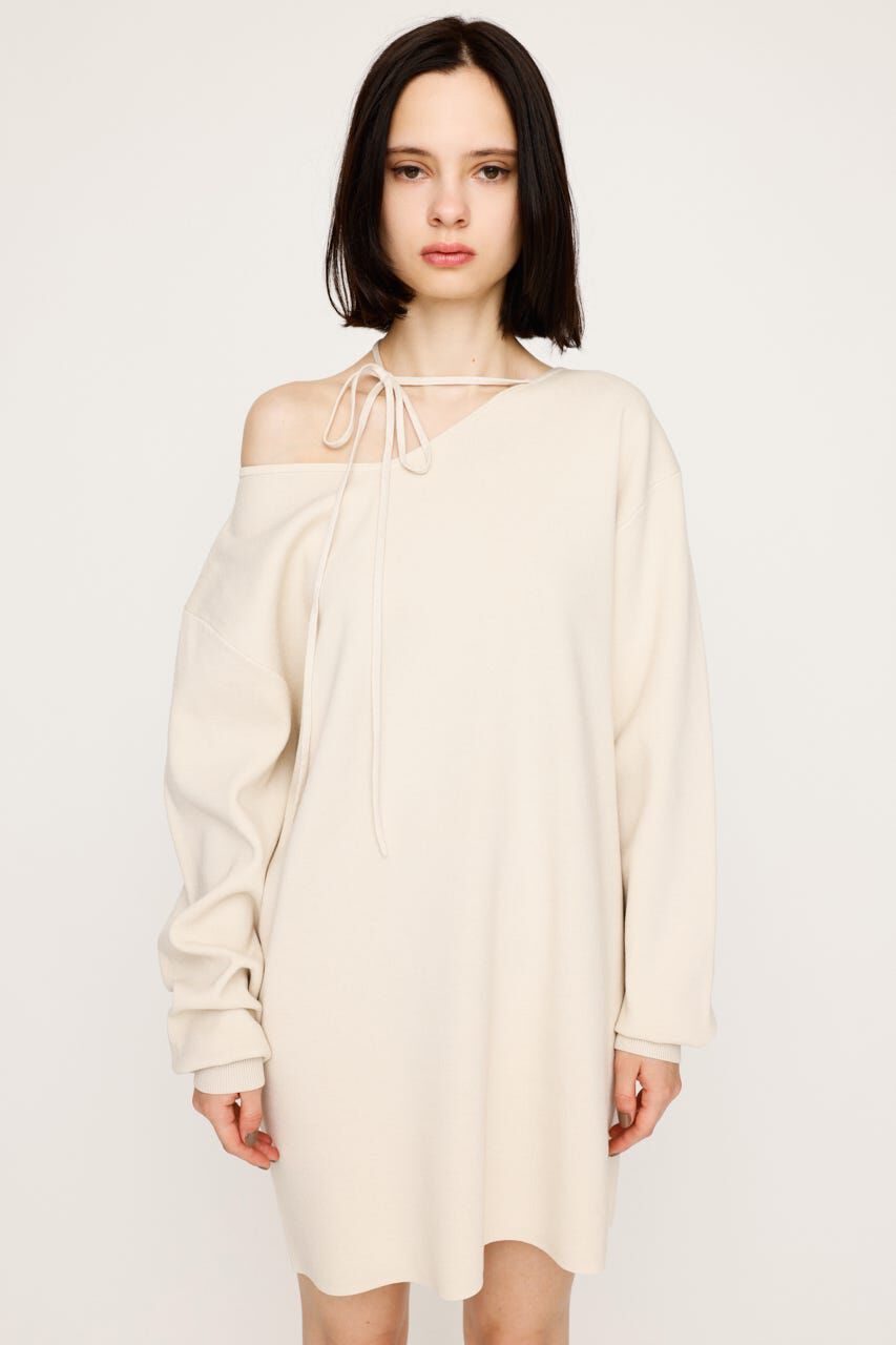 SLY「ASYMMETRY NECK LOOSE ワンピース」|ワンピース|