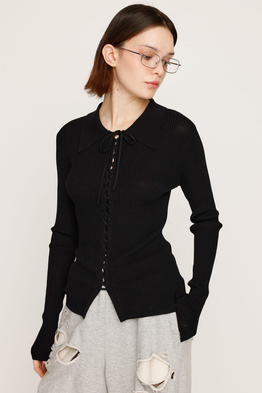 SLY「LACE UP H／G トップス」|ニット・セーター|