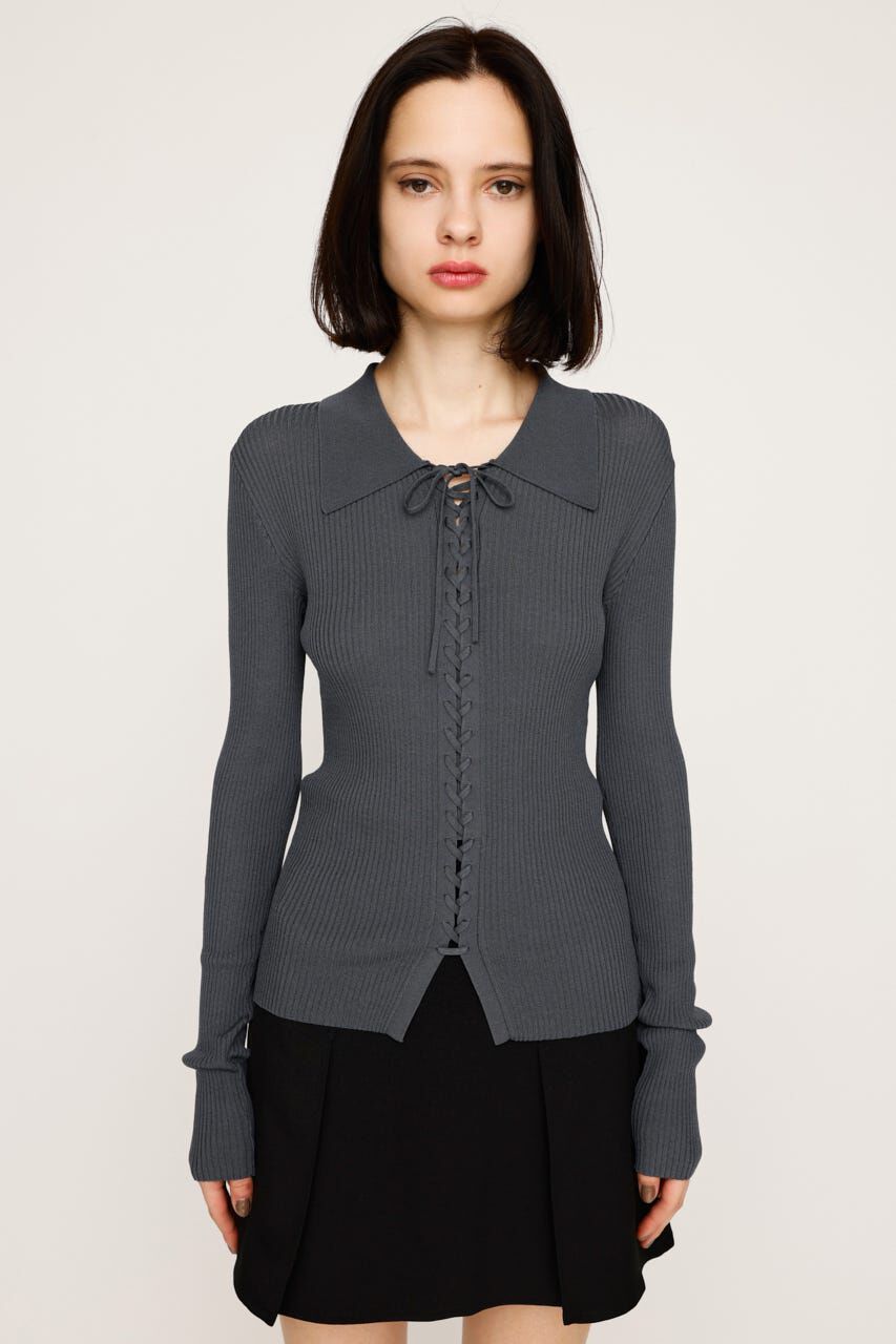 SLY「LACE UP H／G トップス」|ニット・セーター|