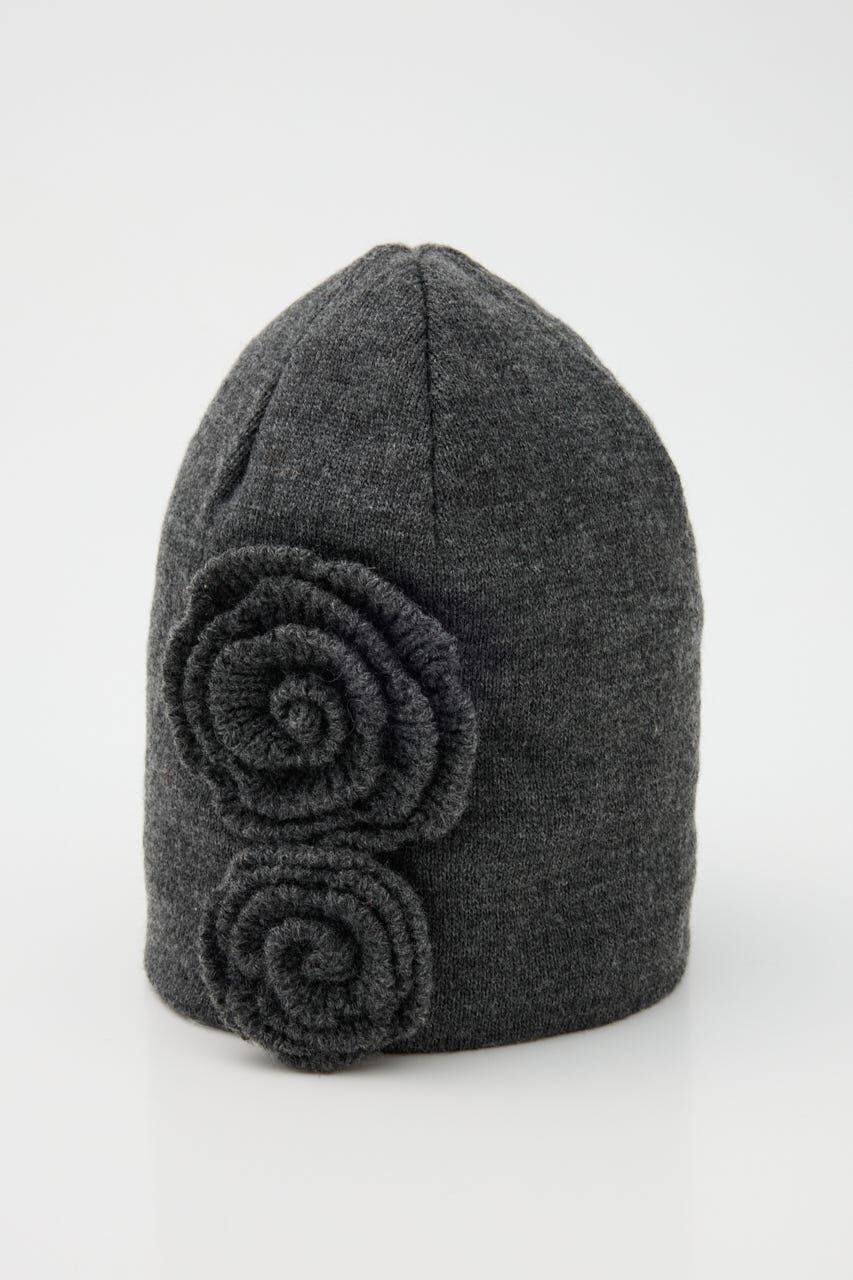 SLY「FLOWER MOTIF KNIT BEANIE」|その他|