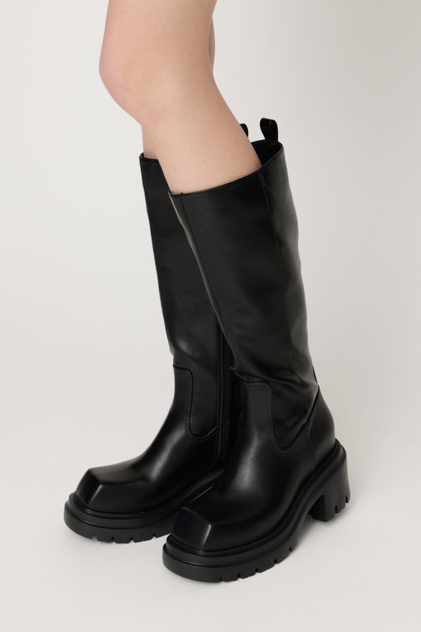 SLY「SQUARE TOE KNEE ブーツ」|その他|