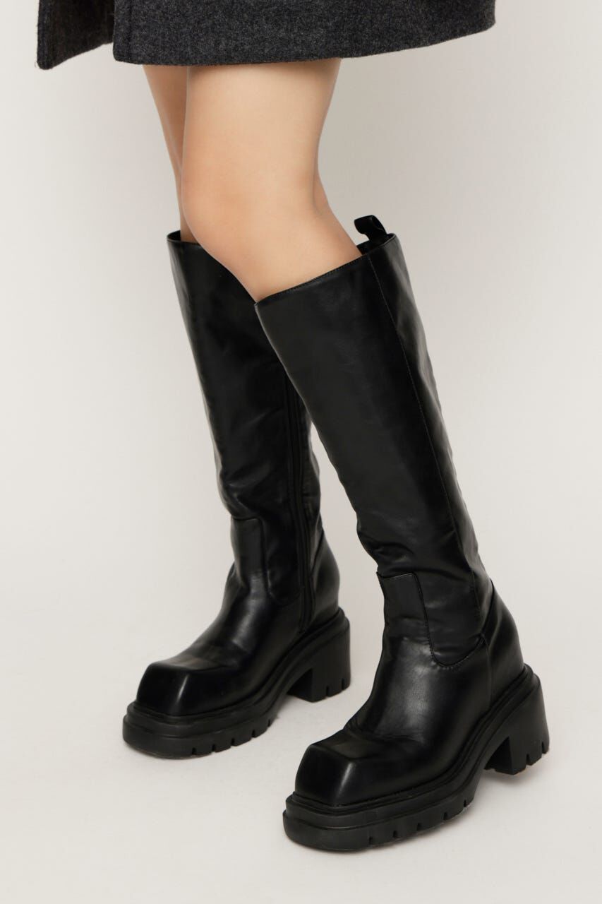 SLY「SQUARE TOE KNEE ブーツ」|その他|