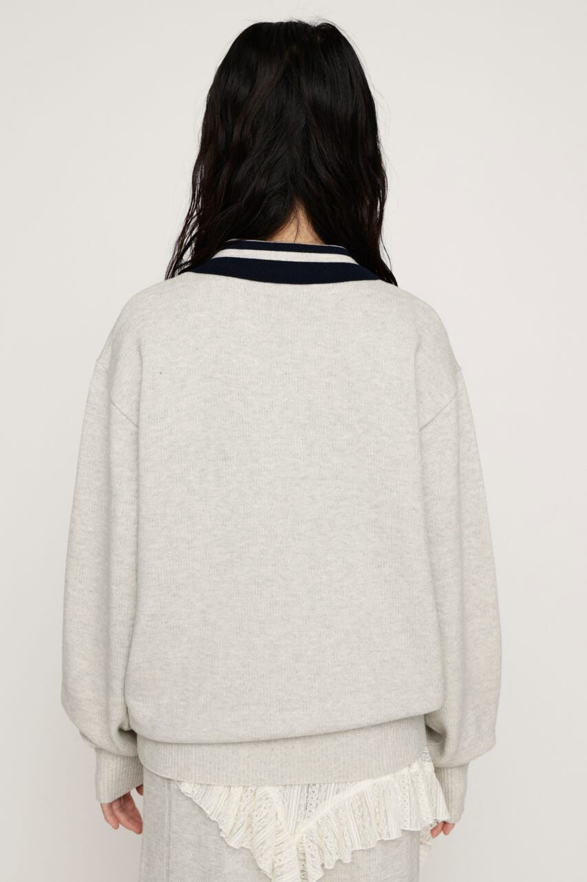 SLY「OVER SIZE JQ トップス」|ニット・セーター|