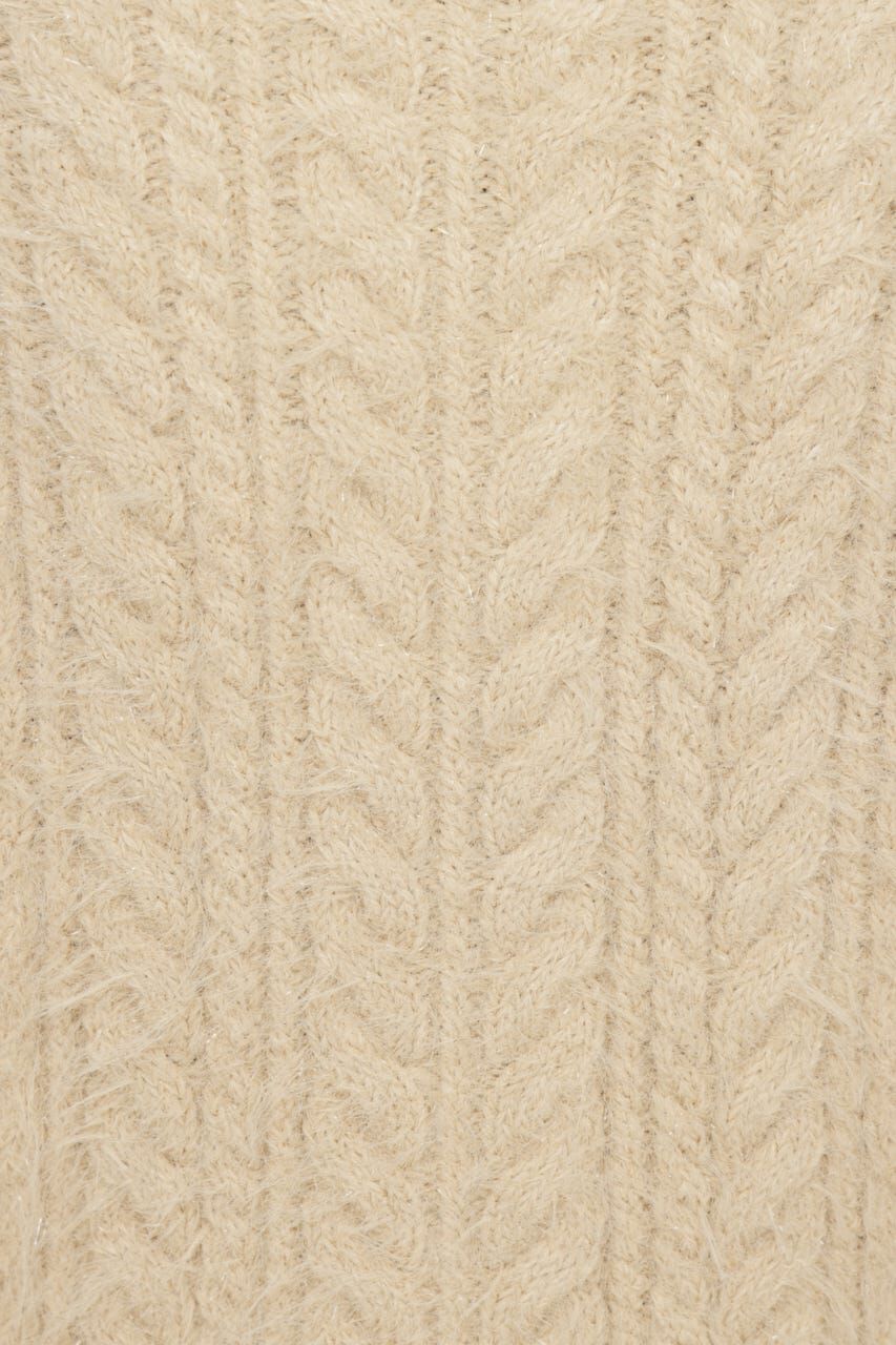 SLY「SHINY CABLE カーディガン」|カーディガン|