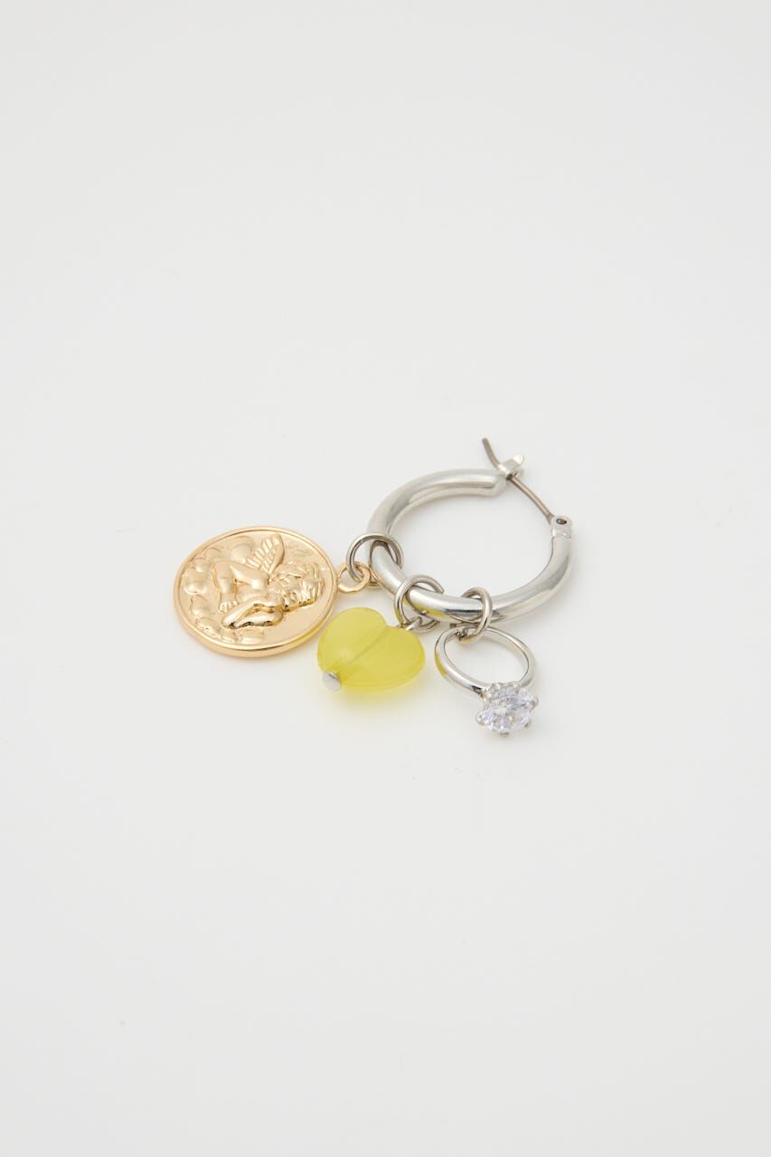 SLY「HOOP CHARM ピアス」|ピアス|