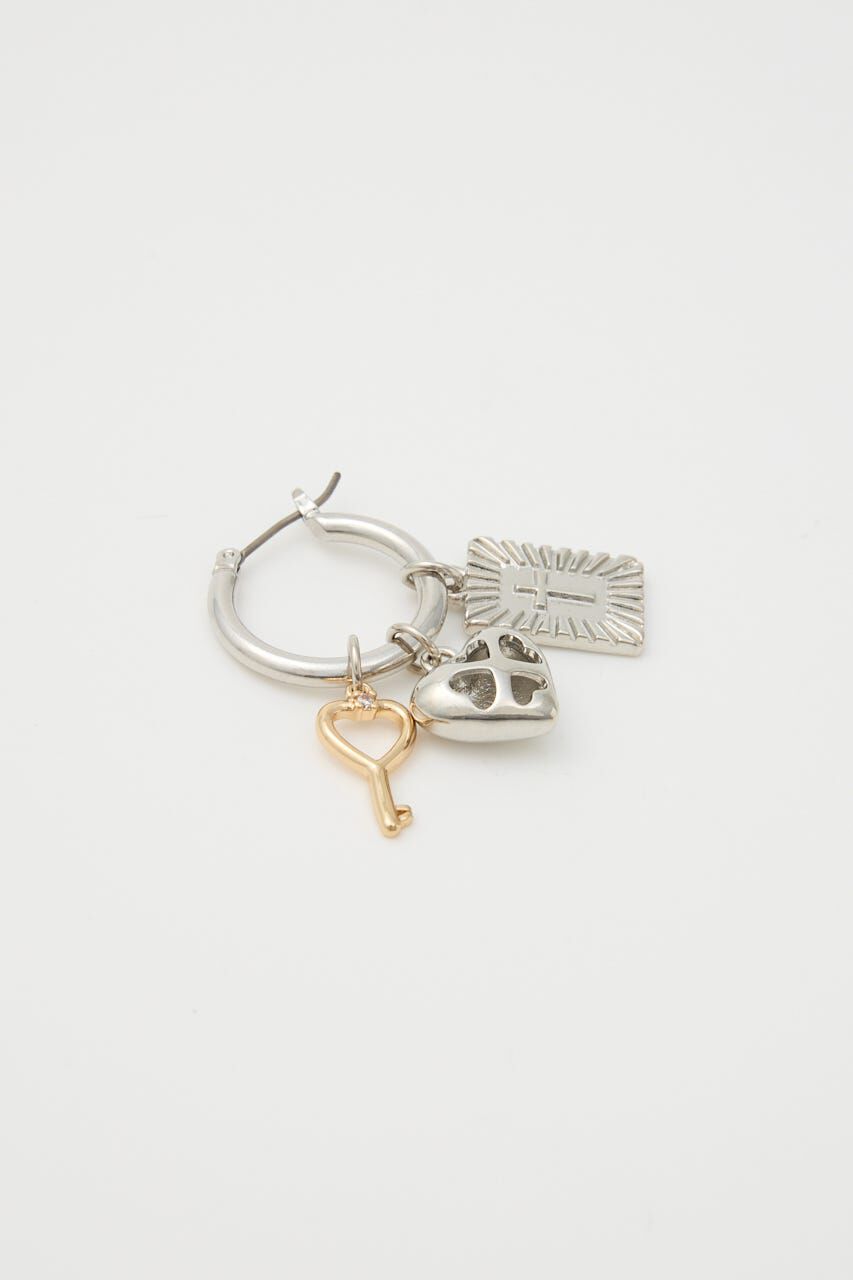 SLY「HOOP CHARM ピアス」|ピアス|