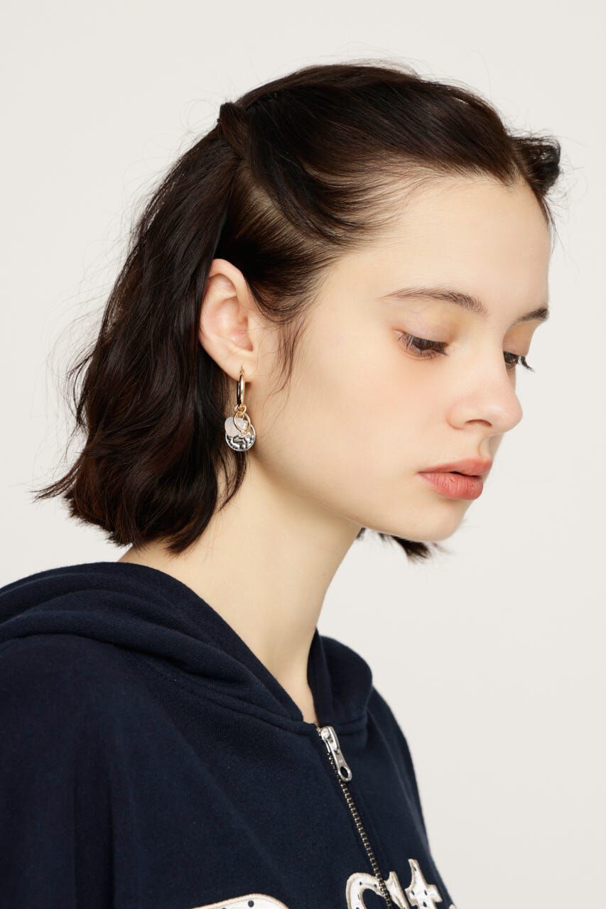 SLY「HOOP CHARM ピアス」|ピアス|