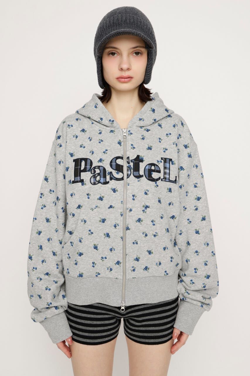 SLY「FLOWER CUT HOODIE」|パーカー|
