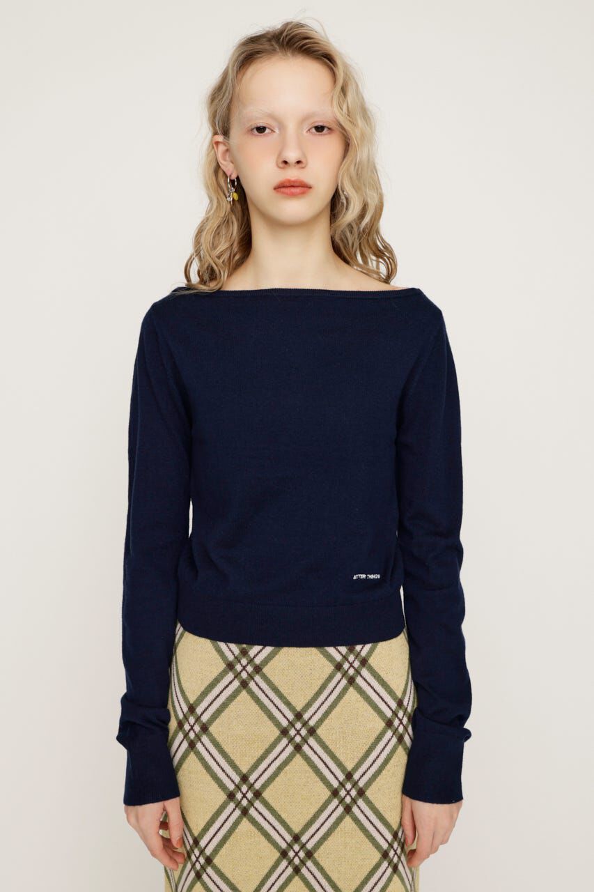 SLY「OFF SHOULDER 2WAY HG トップス」|ニット・セーター|