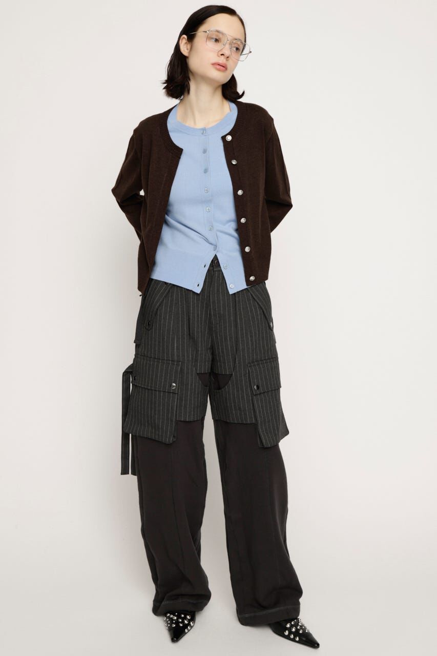 SLY「KNIT DOCKING CARGO パンツ」|その他|