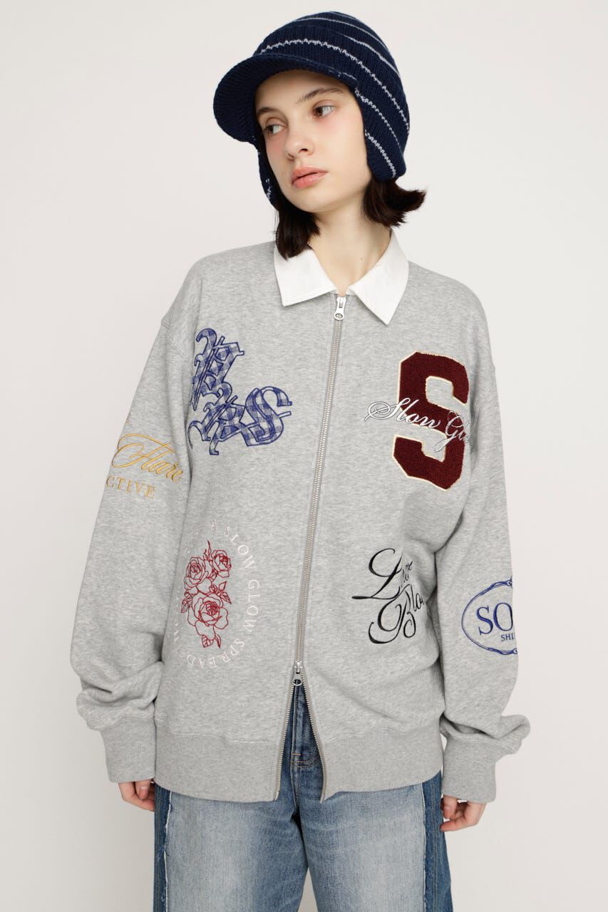 SLY「PATCH LOGO トップス」|Tシャツ・カットソー|T.GRY