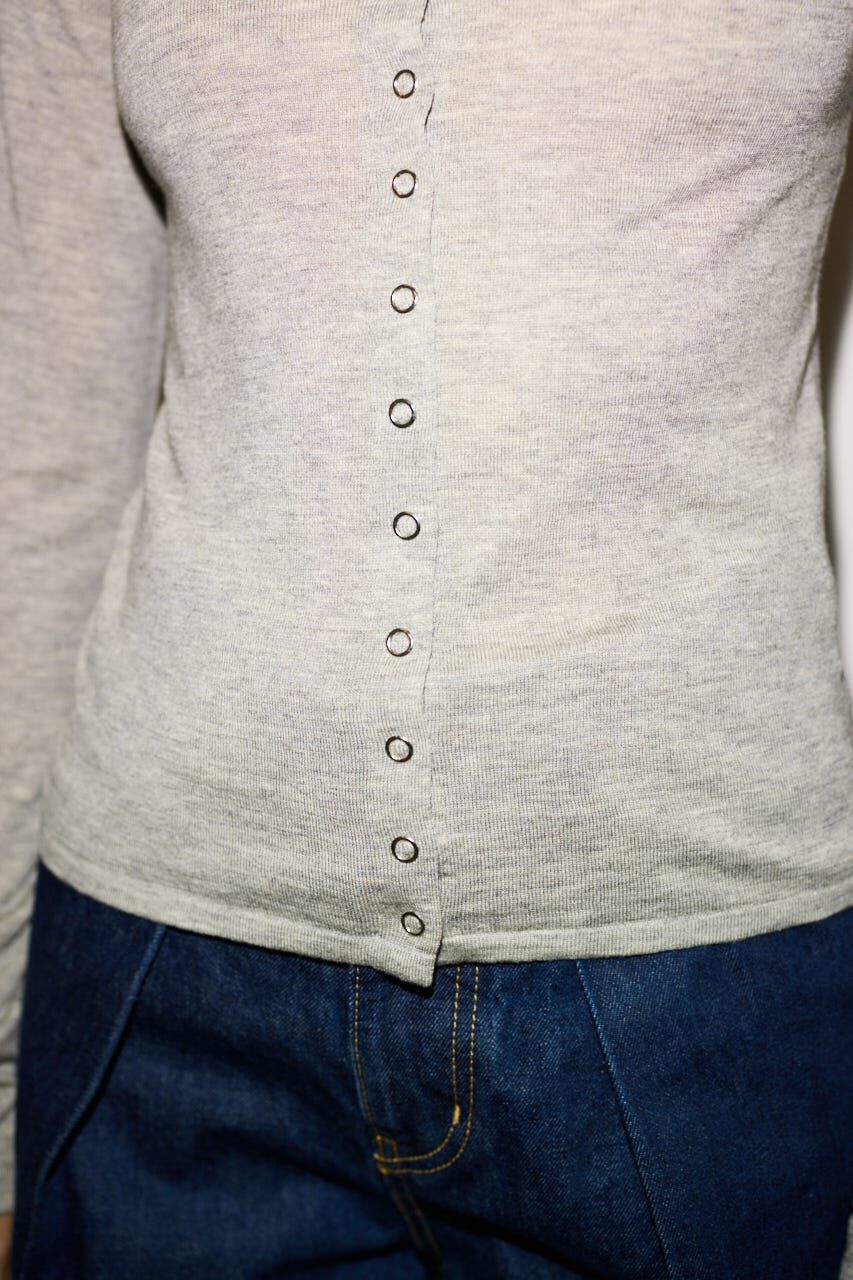 SLY「RING BUTTONS トップス」|ニット・セーター|