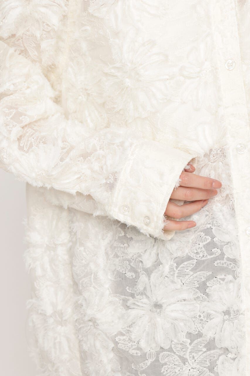 SLY「LOOSE LACE シャツ」|シャツ・ブラウス|