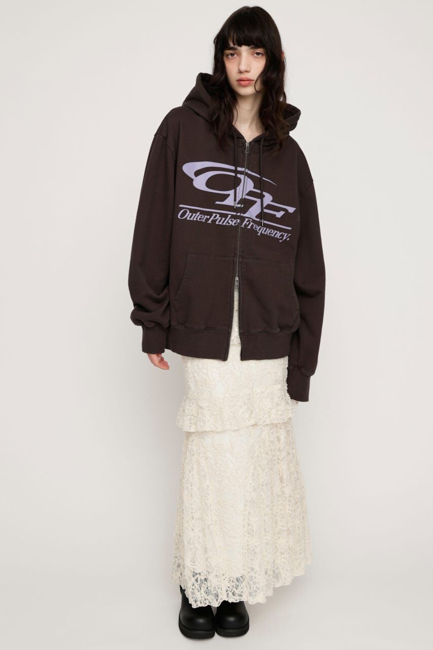 SLY「LOGO OVER HOODIE」|パーカー|
