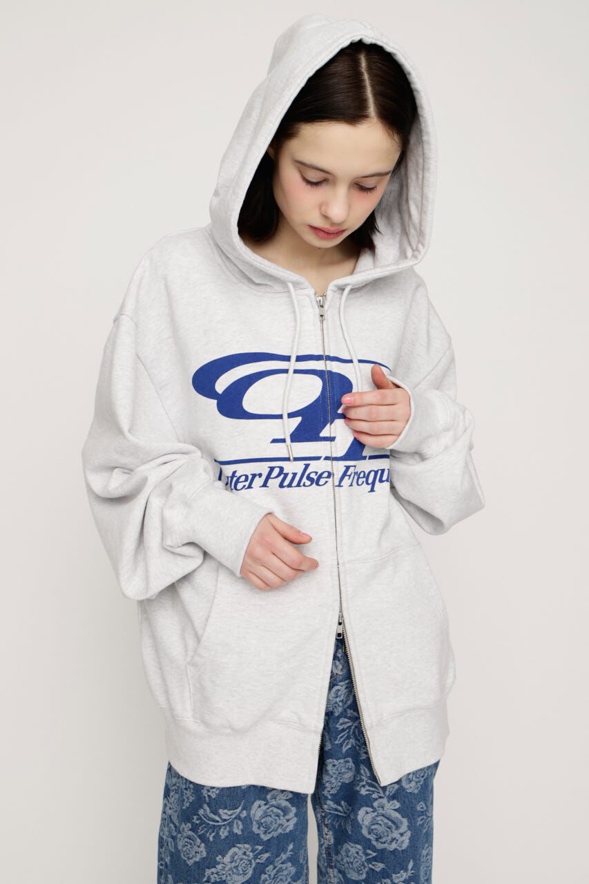 SLY「LOGO OVER HOODIE」|パーカー|