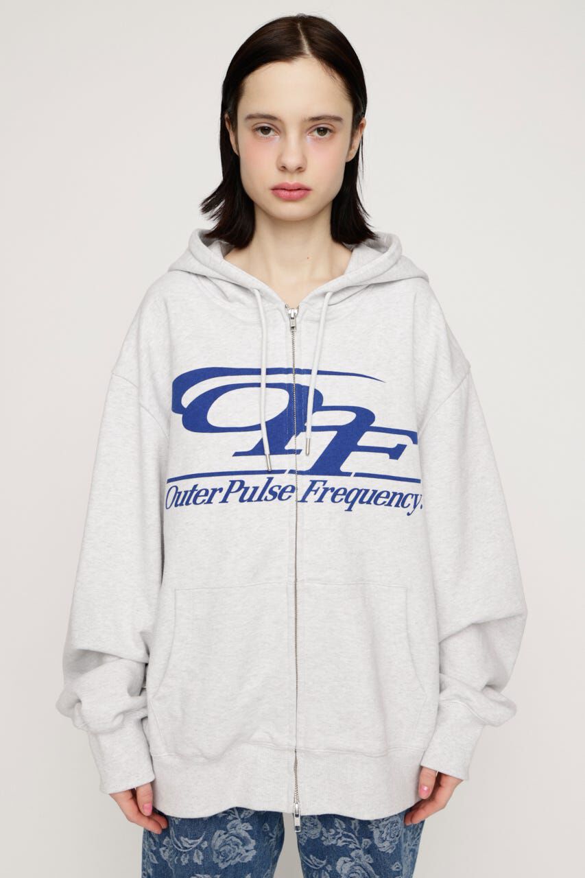 SLY「LOGO OVER HOODIE」|パーカー|