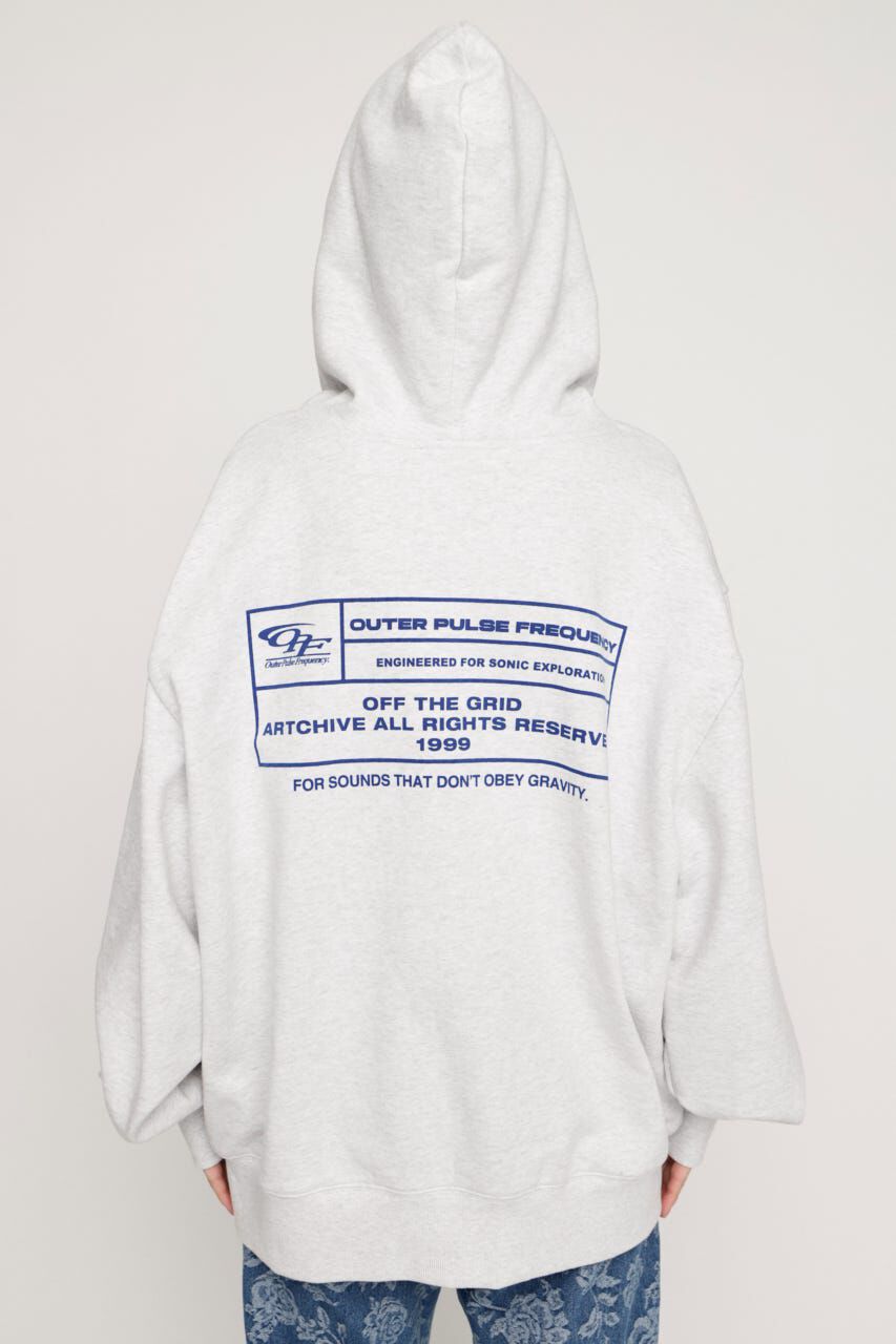 SLY「LOGO OVER HOODIE」|パーカー|