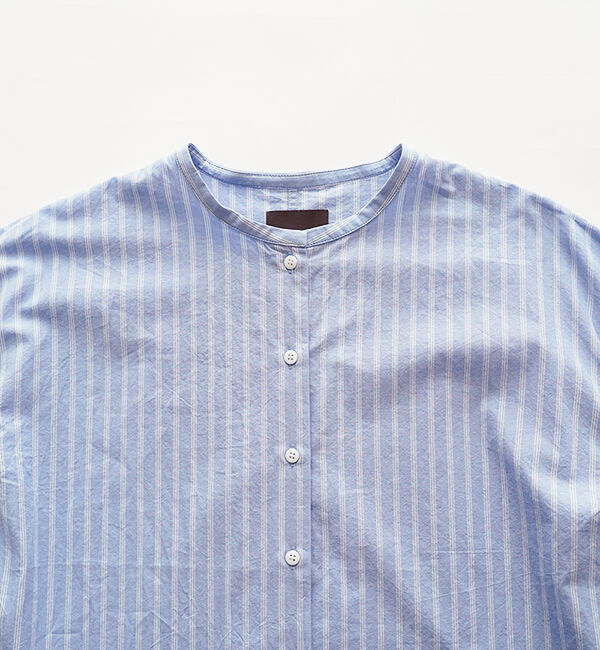 オローネ「ファインダーロングシャツ」|シャツ・ブラウス|