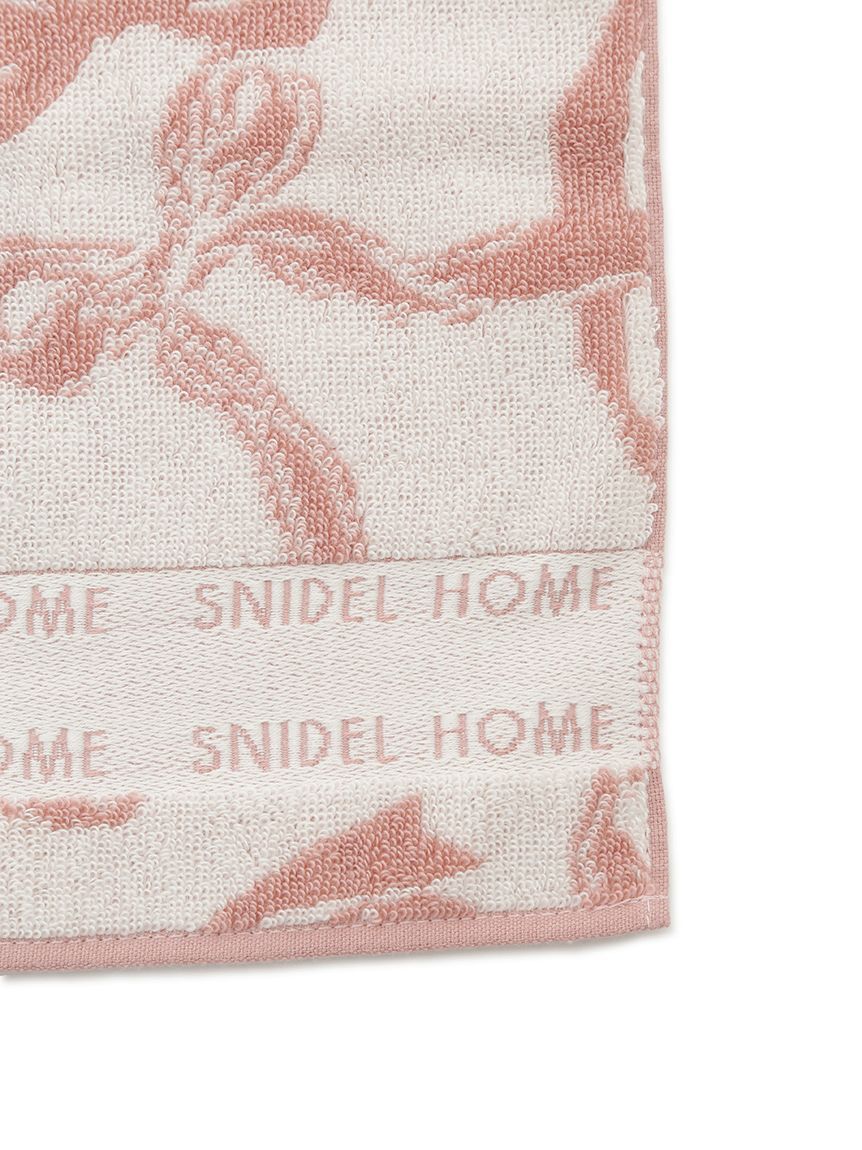 SNIDEL HOME「リボンジャカードハンドタオル」|ハンカチ|