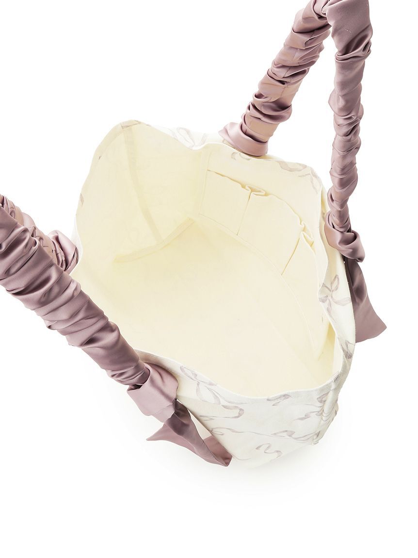 SNIDEL HOME「オーガニックキャンバストート-BIG-（RIBBON）」|トートバッグ|