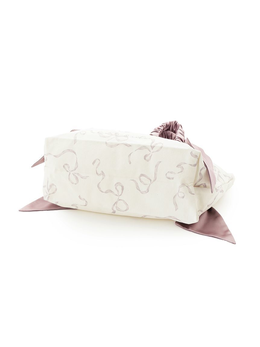 SNIDEL HOME「オーガニックキャンバストート-BIG-（RIBBON）」|トートバッグ|