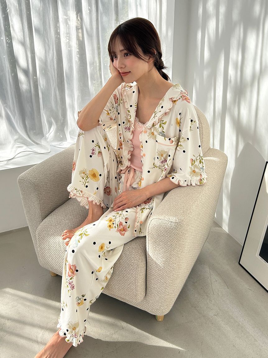 SNIDEL HOME「【Moilis】ロングパンツ」|ルームウェア|