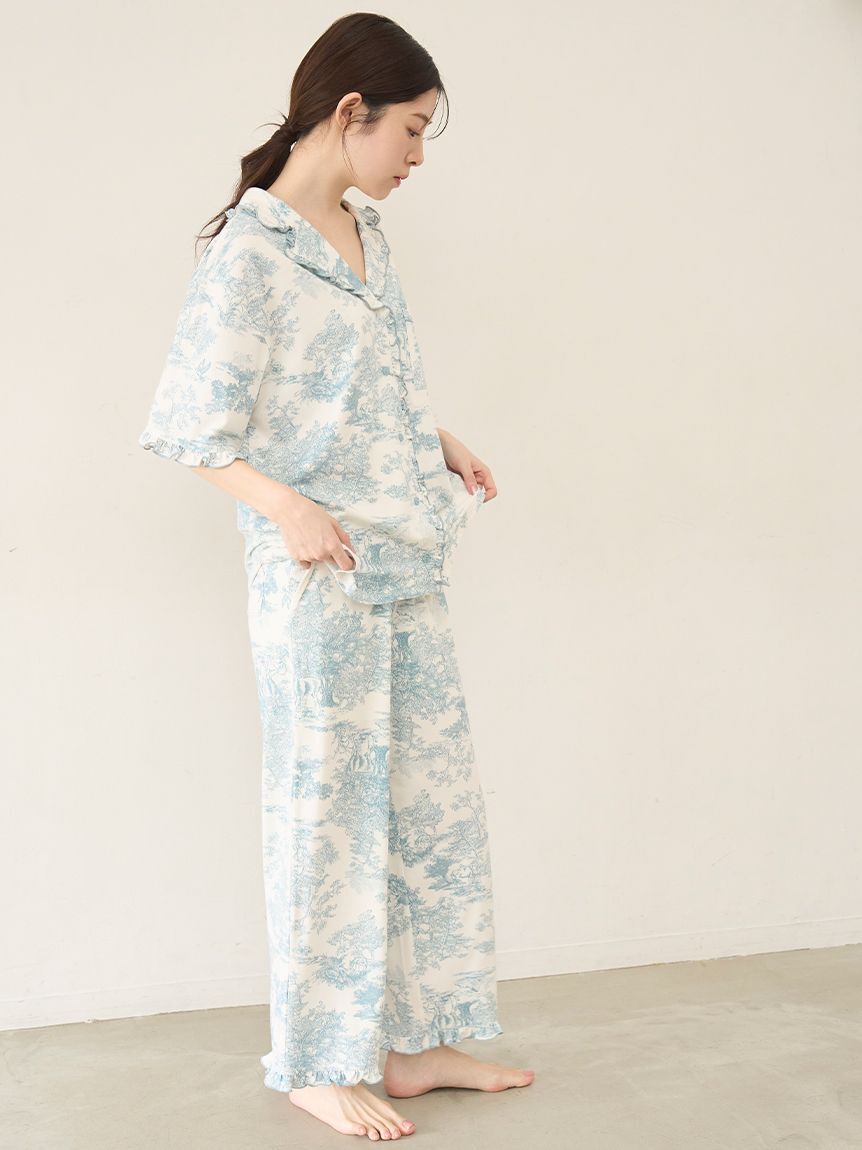 SNIDEL HOME「【Moilis】ロングパンツ」|ルームウェア|